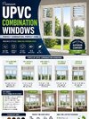 White Upvc Combination Window