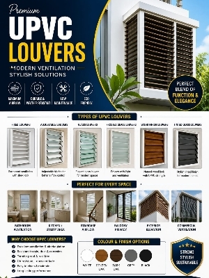 UPVC Louvered Window