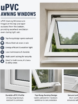 UPVC Awning Window
