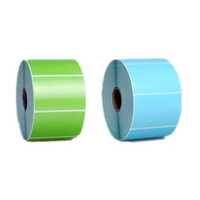 Colored Paper Barcode Label - Attributes: Durable