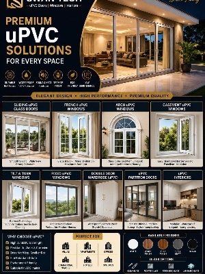 Upvc Arched Glass Window