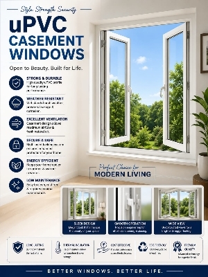 UPVC casement windows