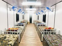 Portable Accommodation Cabin - Material: Steel