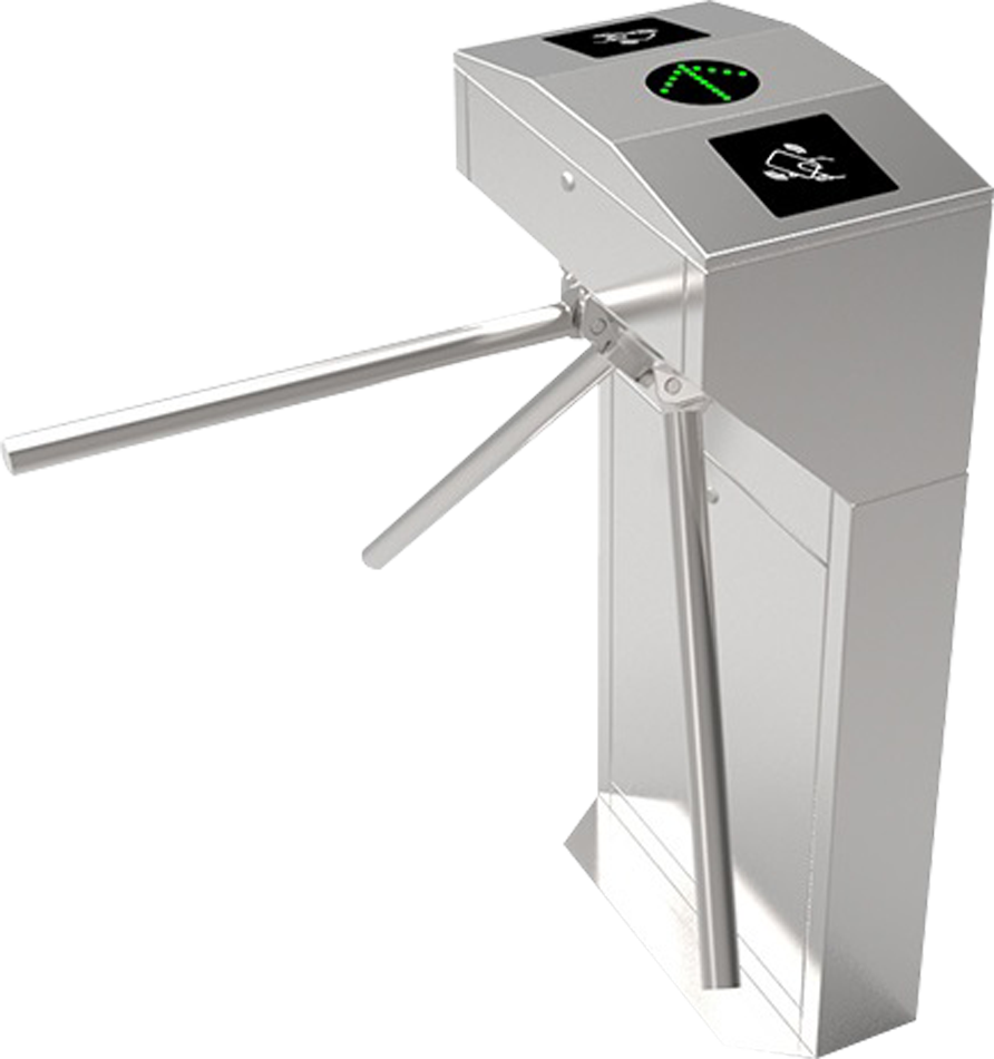 Heavy Duty Tripod Turnstile Single Side