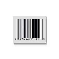 Pvc Barcode Tag - Color: White