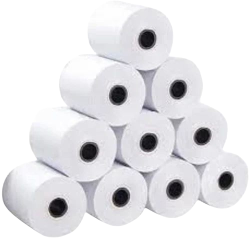 Thermal Paper Rolls - Color: White