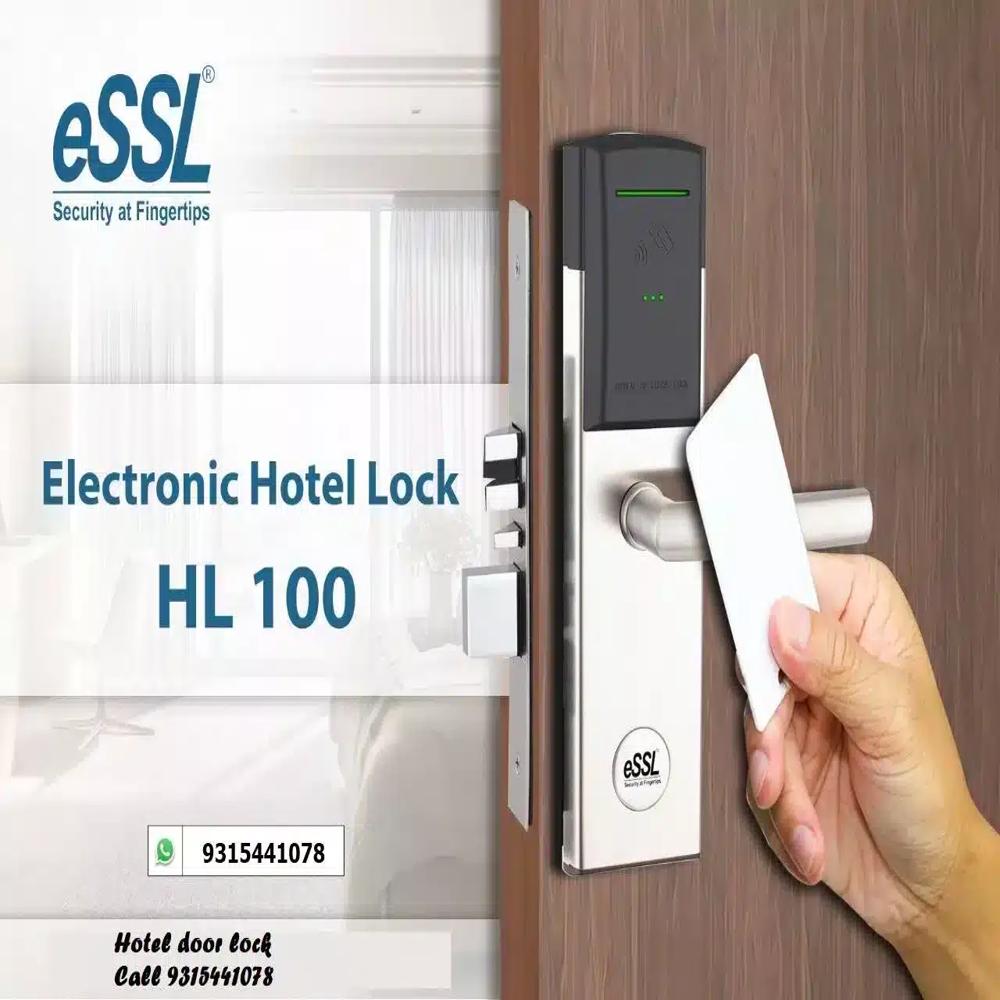 Electronic Hotel Lock - Color: White