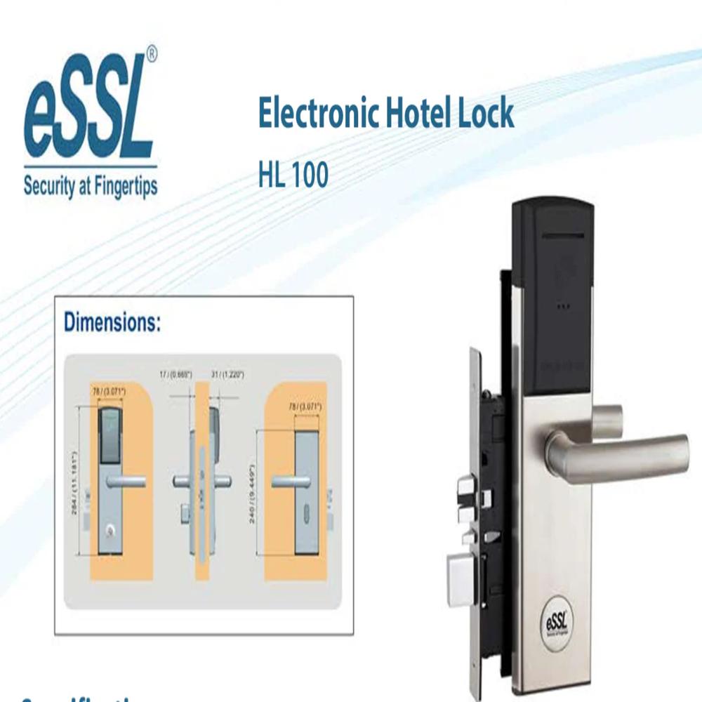 Electronic Hotel Lock - Color: White