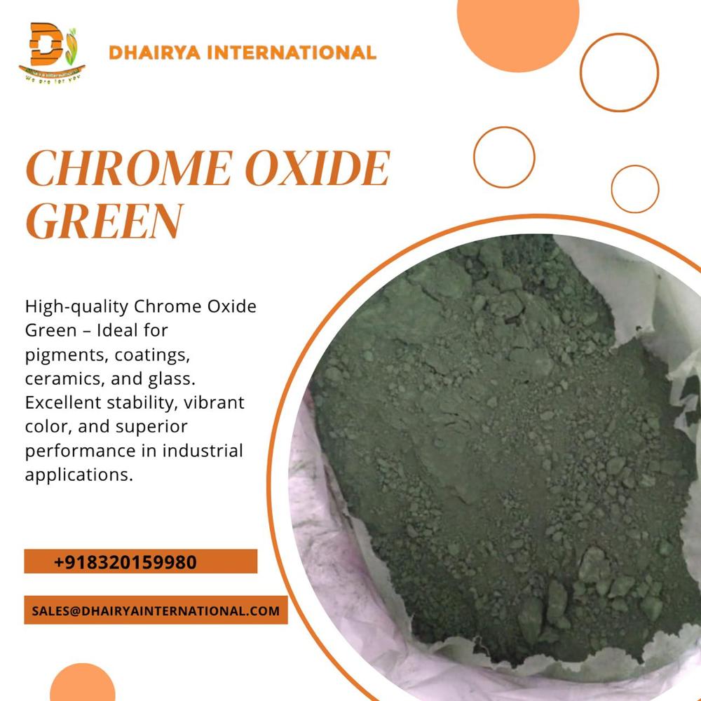 Chrome Oxide Green - Boiling Point: Sublimes Without Melting