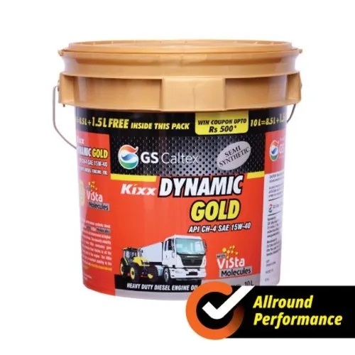Kixx Dynamic Gold Api Ch-4 Sae 15w-40 Diesel Engine Oil - Application: Automobile
