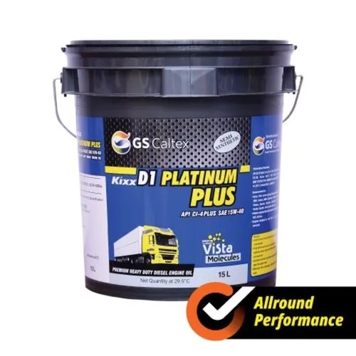 Kixx D1 Platinum Plus Api Ci-4 Plus 15W-40 Diesel Engine Oil - Application: Automobile