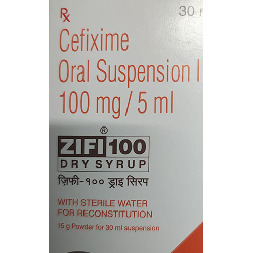 Cefixime Oral Suspension
