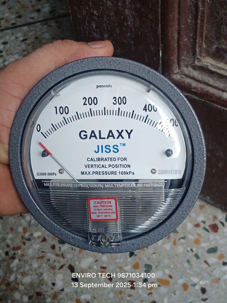 TOP BRAND JISS GALAXY DIFFERENTIAL PRESSURE GAUGE