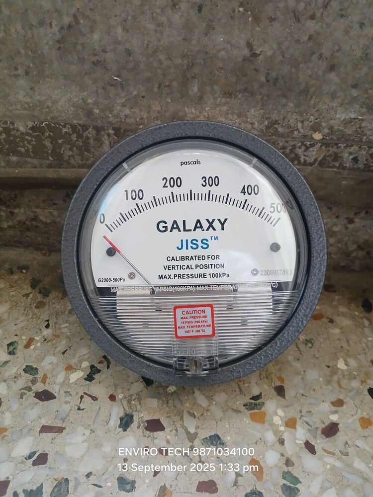 TOP BRAND JISS GALAXY DIFFERENTIAL PRESSURE GAUGE