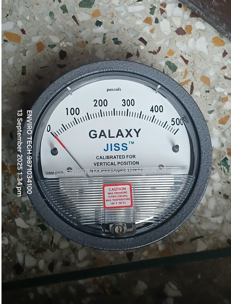 TOP BRAND JISS GALAXY DIFFERENTIAL PRESSURE GAUGE