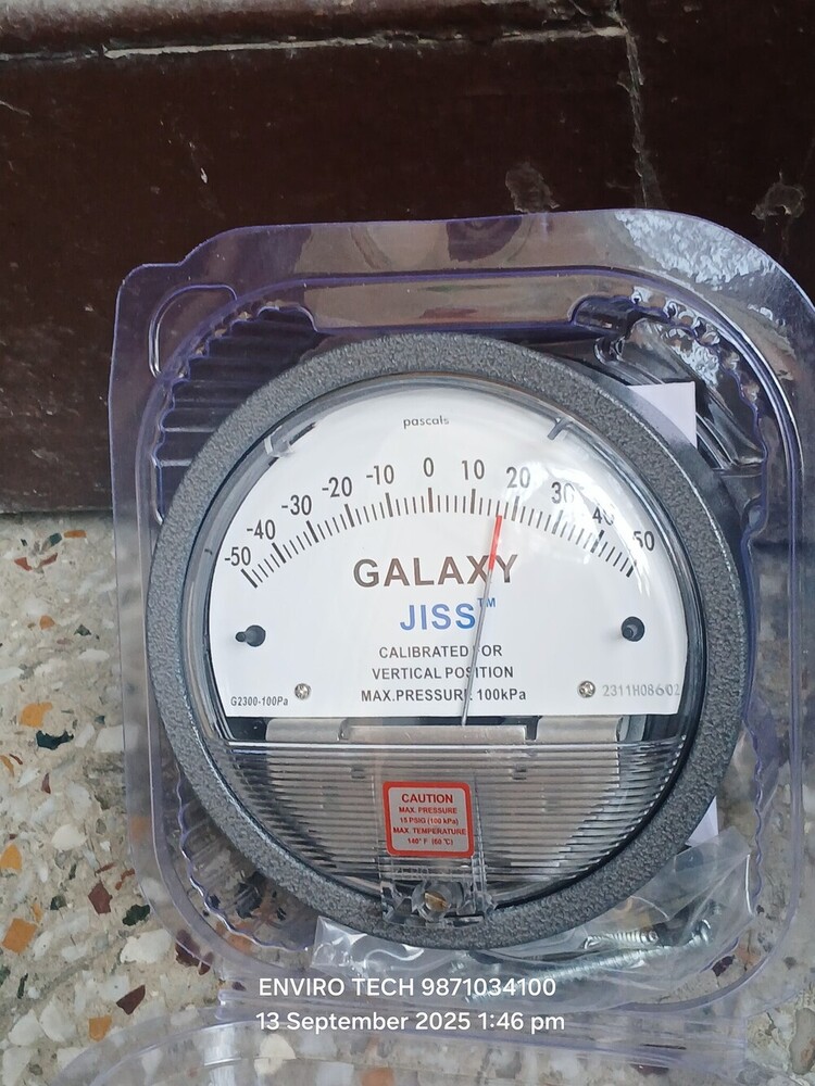 JISS BRAND GALAXY DIFFERENTIAL PRESSURE Gauges