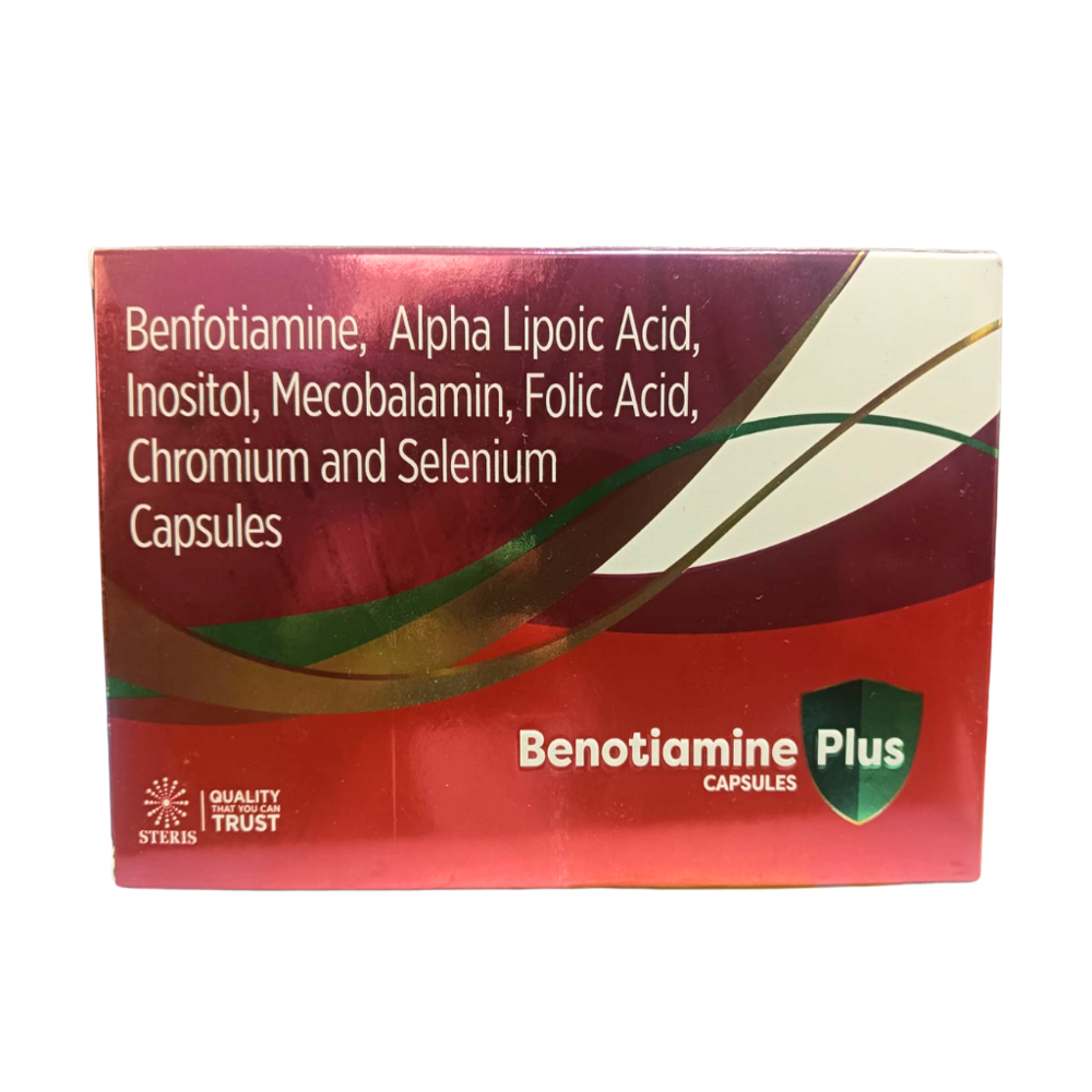 Benfotiamine, Alpha Lipoic Acid, Inositol, Mecobalamin, Folic Acid, Chromium And Selenium Capsules - Drug Type: General Medicines