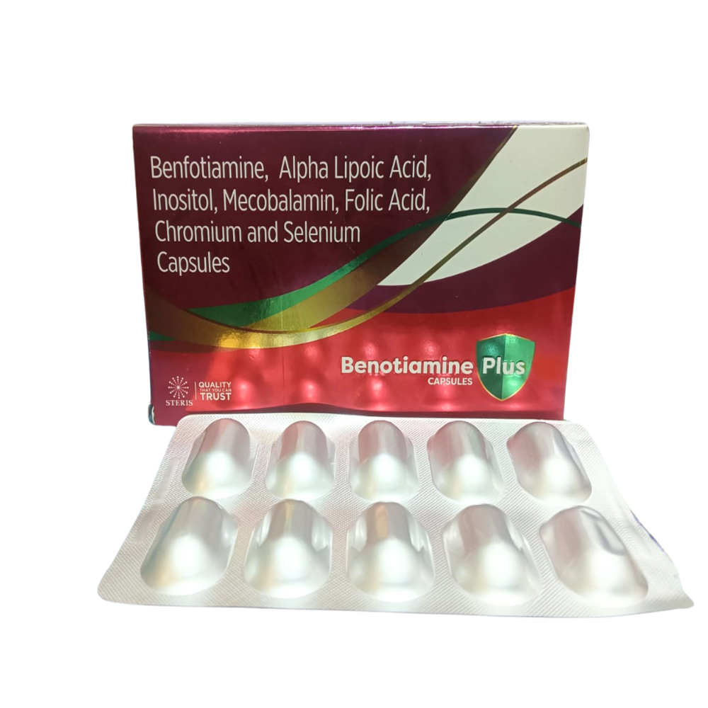 Benfotiamine, Alpha Lipoic Acid, Inositol, Mecobalamin, Folic Acid, Chromium And Selenium Capsules - Drug Type: General Medicines