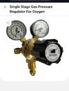 Bse Single Stage isi  Gas Pressure Regulator For Oxygen