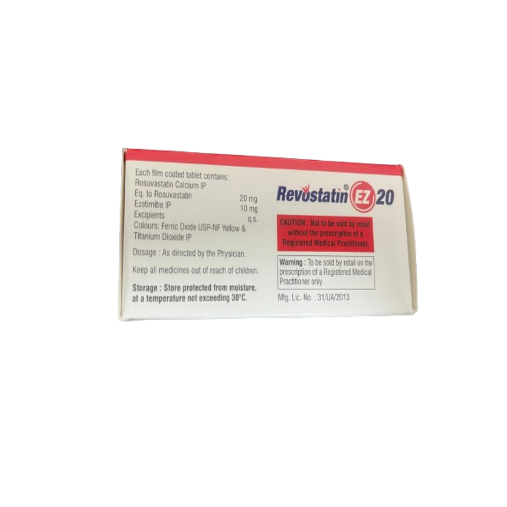 Rosuvastatin (20mg) & Ezetimibe (10mg)