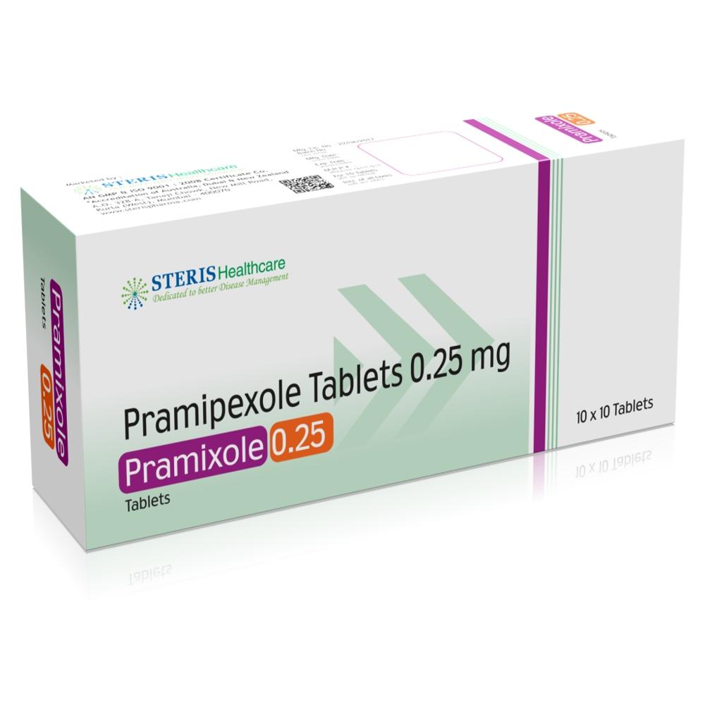 Pramipexole 0.25 Mg - Drug Type: General Medicines