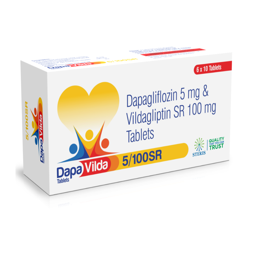 Dapagliflozin 5 Mg And Vildagliptin 100 Mg Tablets - Drug Type: General Medicines