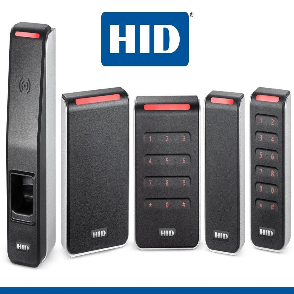Hid Signo 40 Hid Access Card Reader, Black - Dimension (L*w*h): 3.7*4.8*.77 Inch (In)
