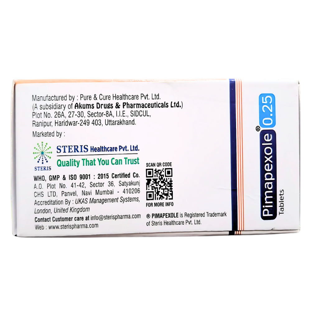 pramipexole 0.25 mg tablet