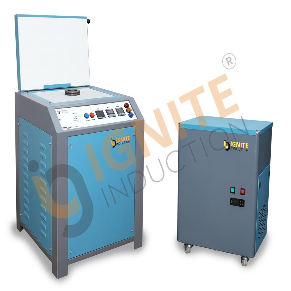 Induction Based Silver Melting Machine 4Kg In 3 Phase