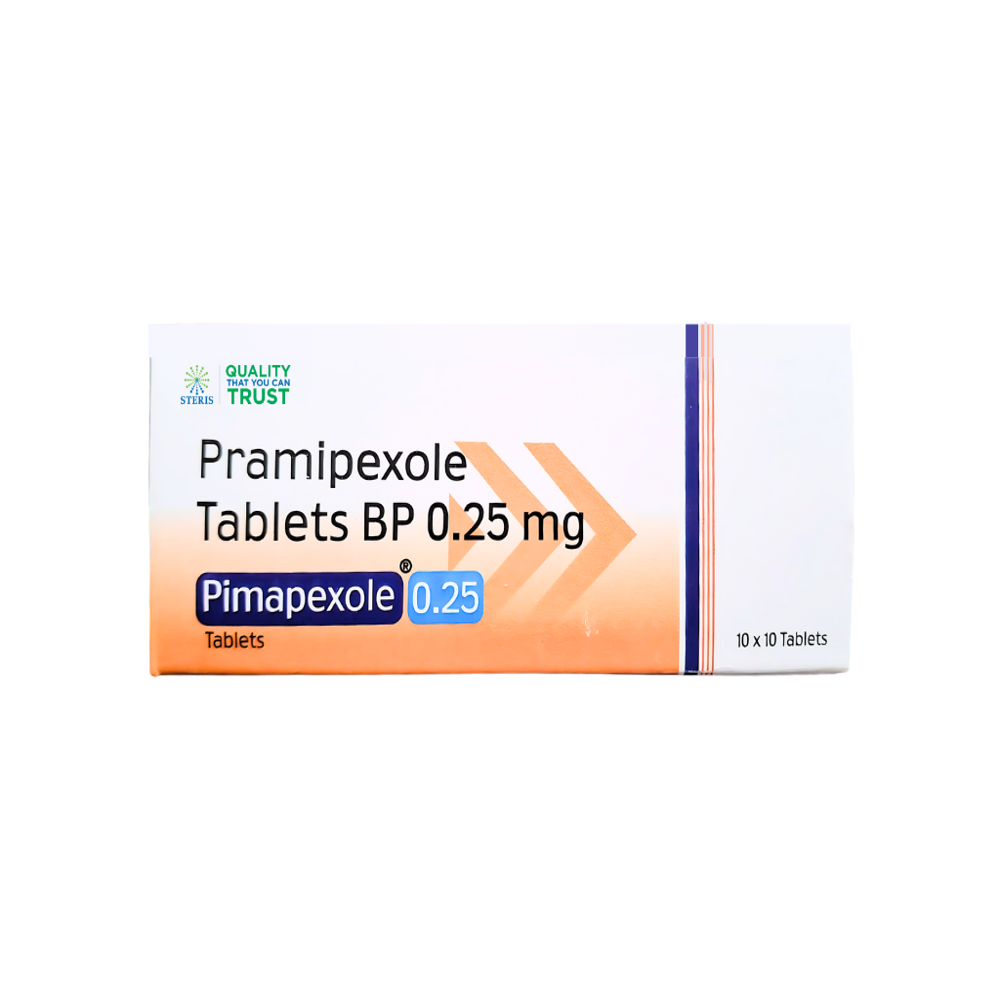 Pramipexole 0.25 Mg Tablet - Drug Type: General Medicines