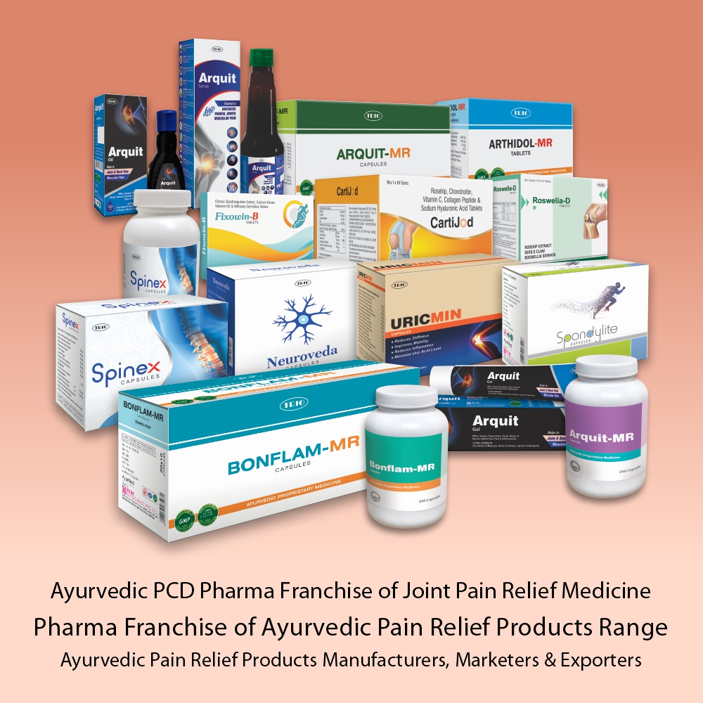 Ayurvedic PCD Pharma Franchise of Joint Pain Relief Medicines