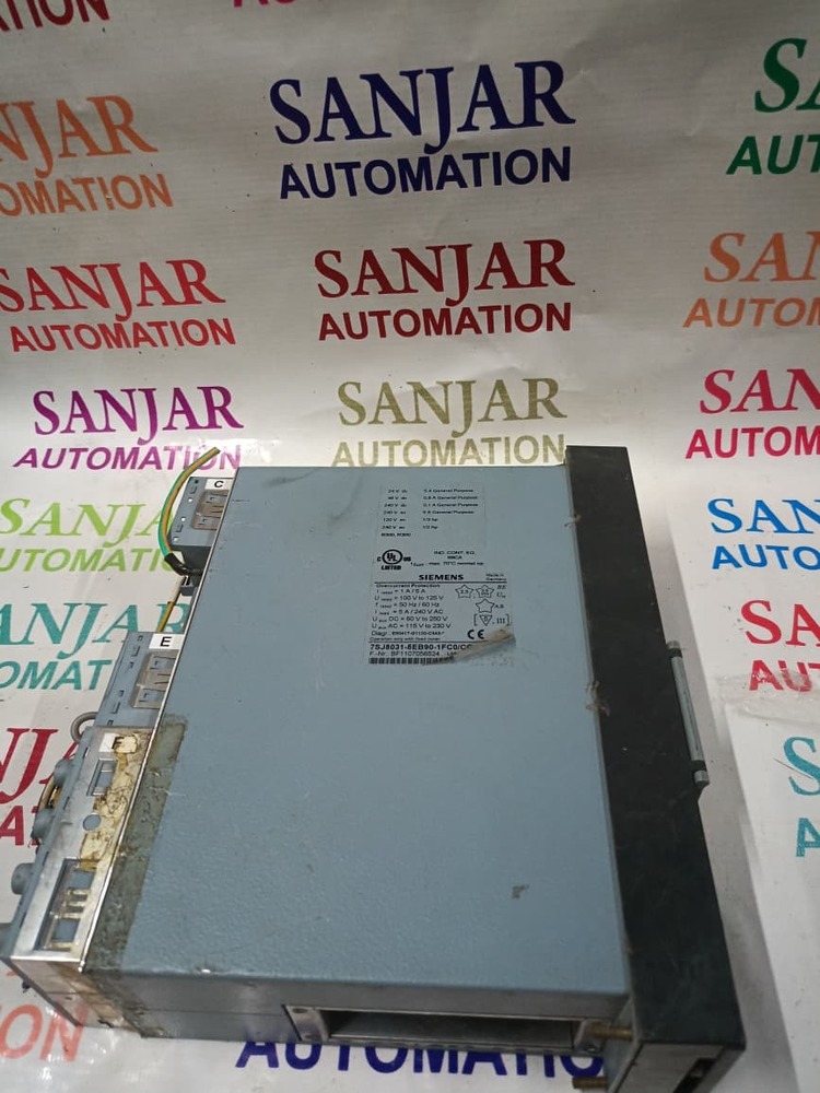 Siemens 7sj8031-5eb90-1fc0/cc - Application: Protection And Control Of Power Systems