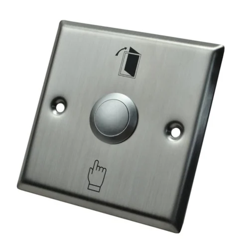 Exit Push Button Ss 3*3 - Color: Silver