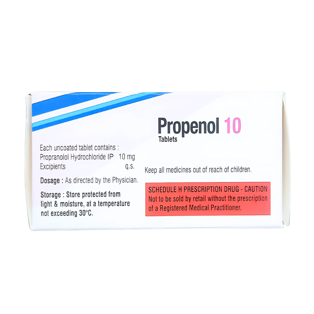 Propranolol 10 Mg - Drug Type: General Medicines