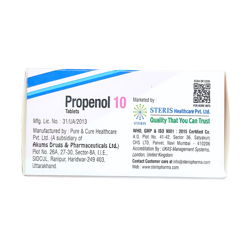 propranolol 10 mg