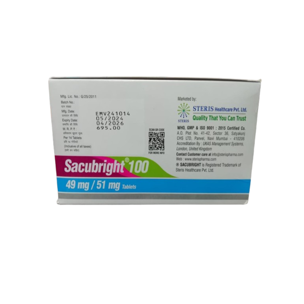 Sacubitril (49mg), Valsartan (51mg)