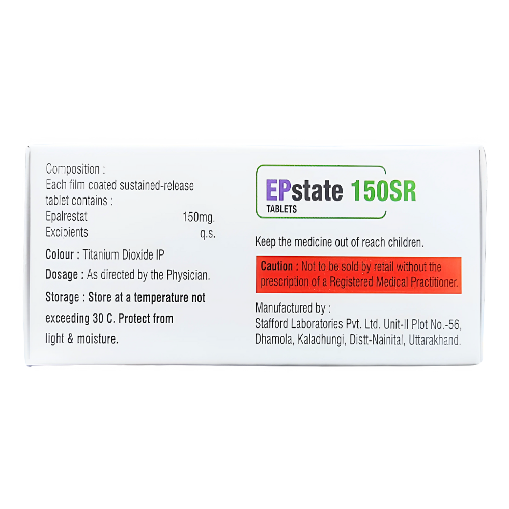 Epalrestat 150 Mg Tablet - Drug Type: General Medicines