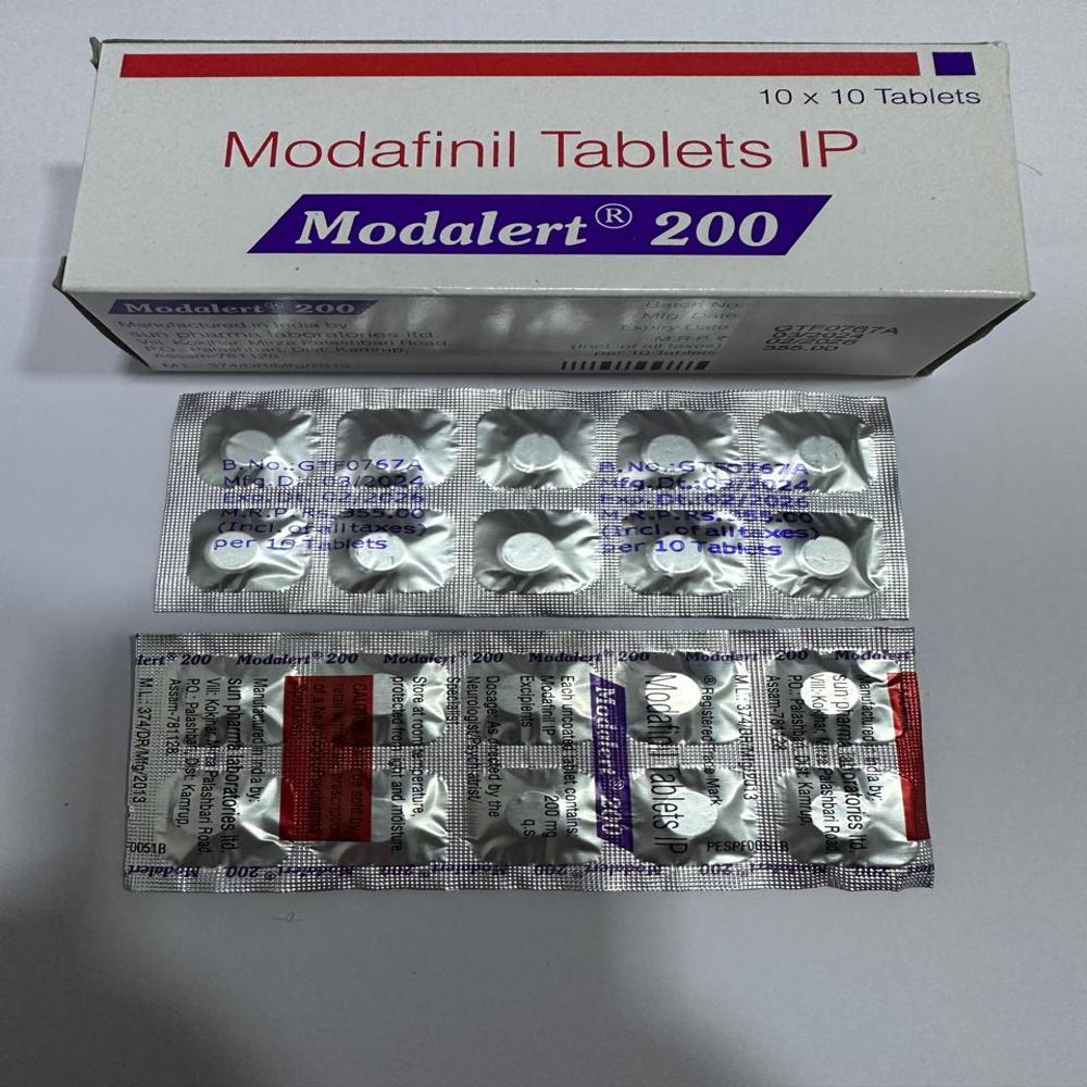 Moda-lert 200mg - Drug Type: General Medicines
