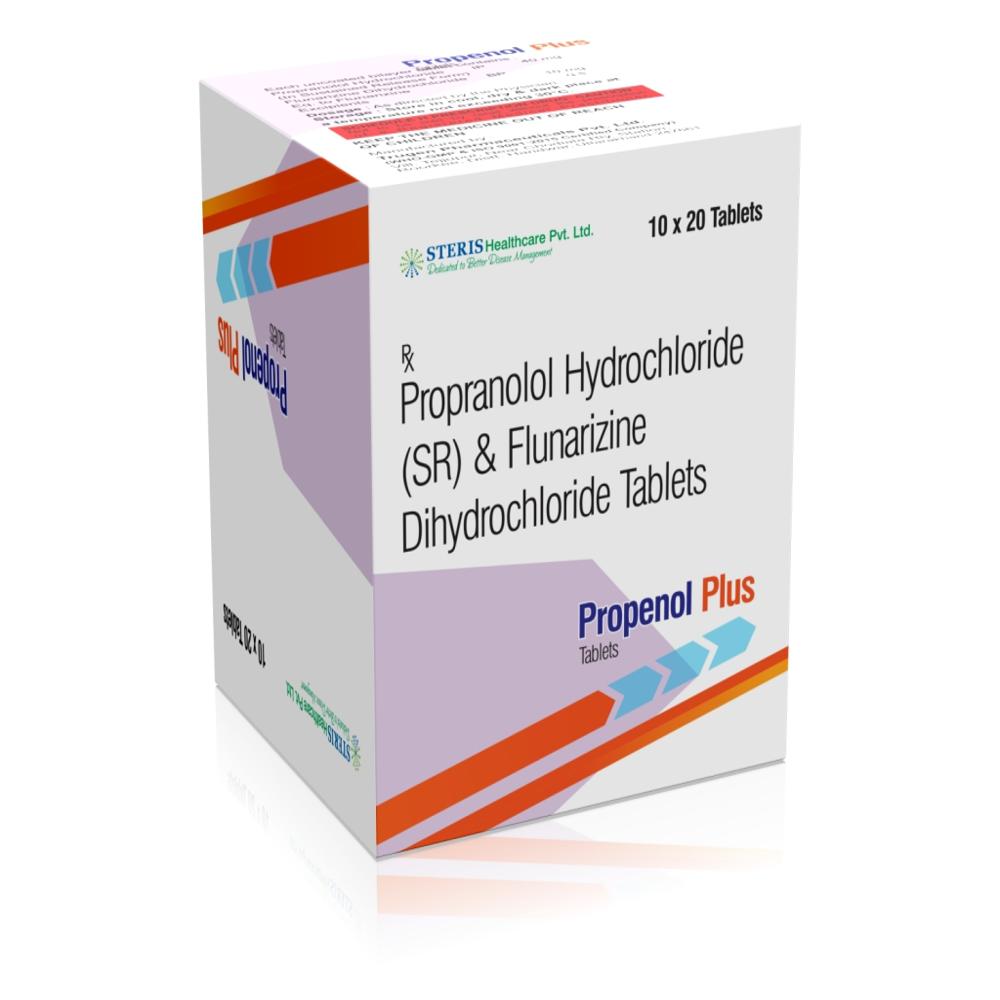 Propranolol, Flunarizine