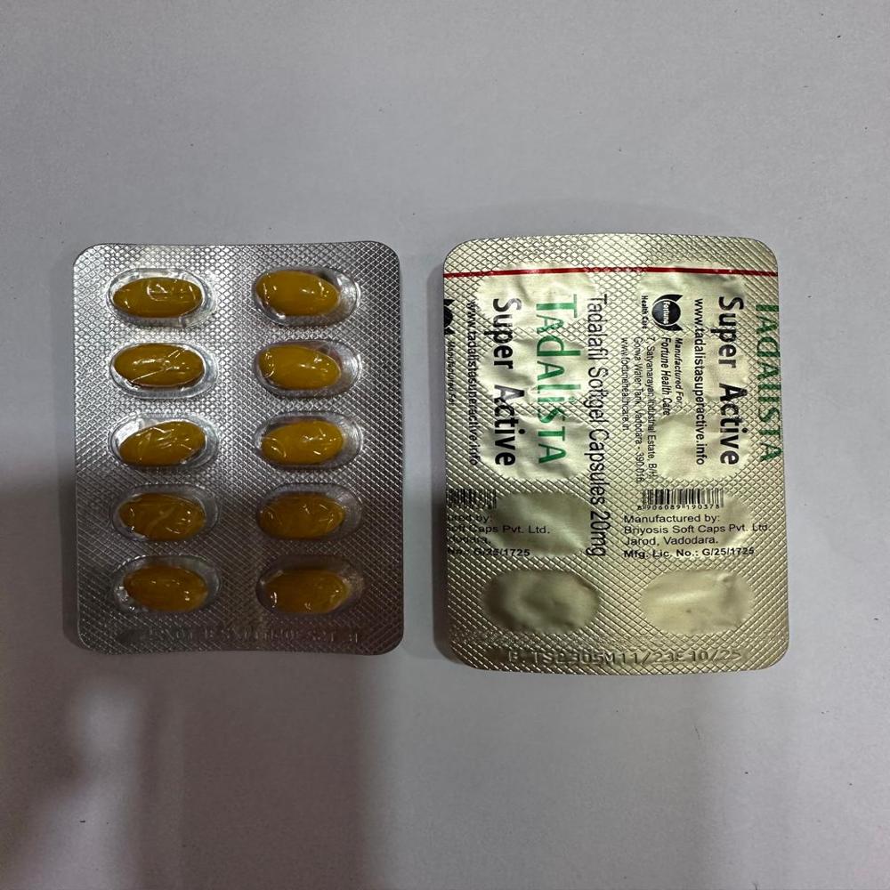 Tadal-ista Super Active - Drug Type: General Medicines