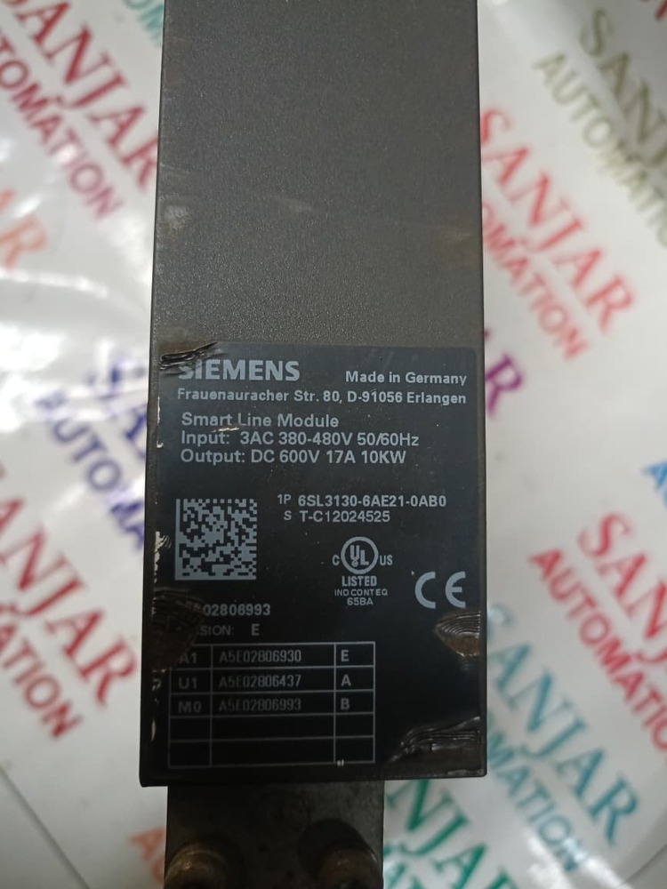 Siemens 6sl3130-6ae21-0ab0