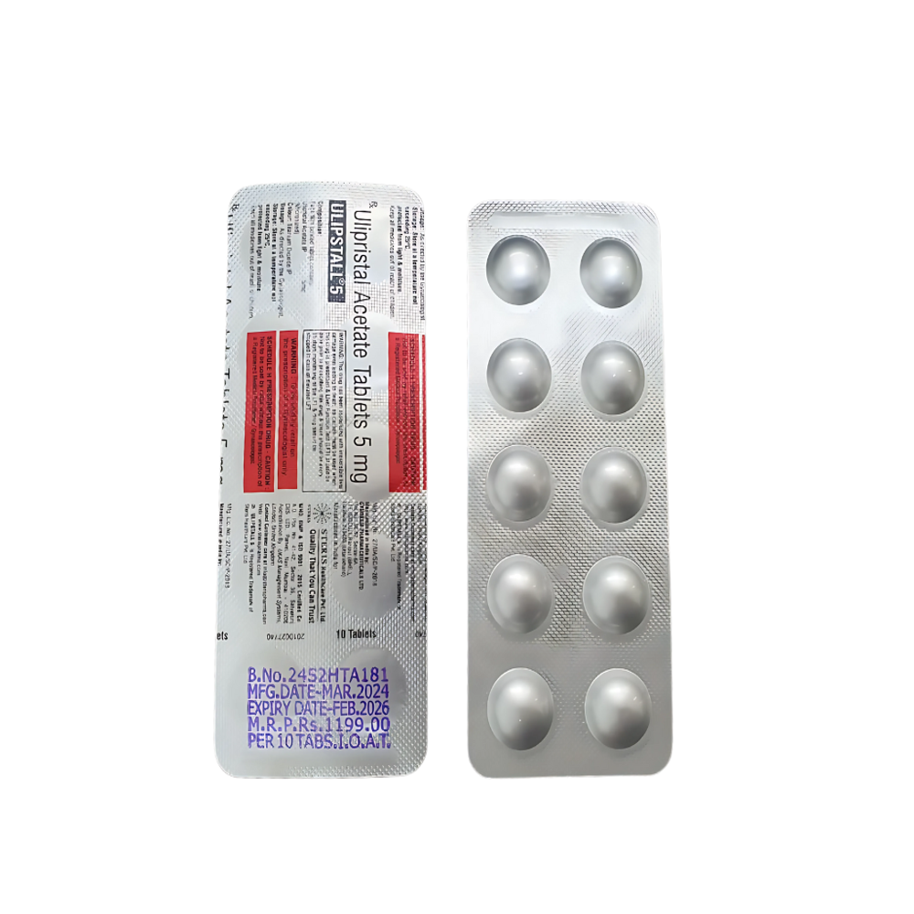 Ulipristal 5mg - Drug Type: General Medicines