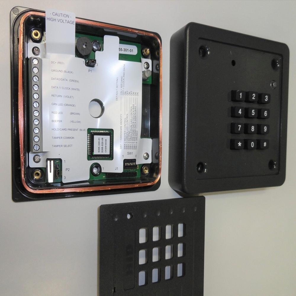 HID Proxpro Reader 5355 with Keypad Suitable for Proximity Cards and PIN Password Entry