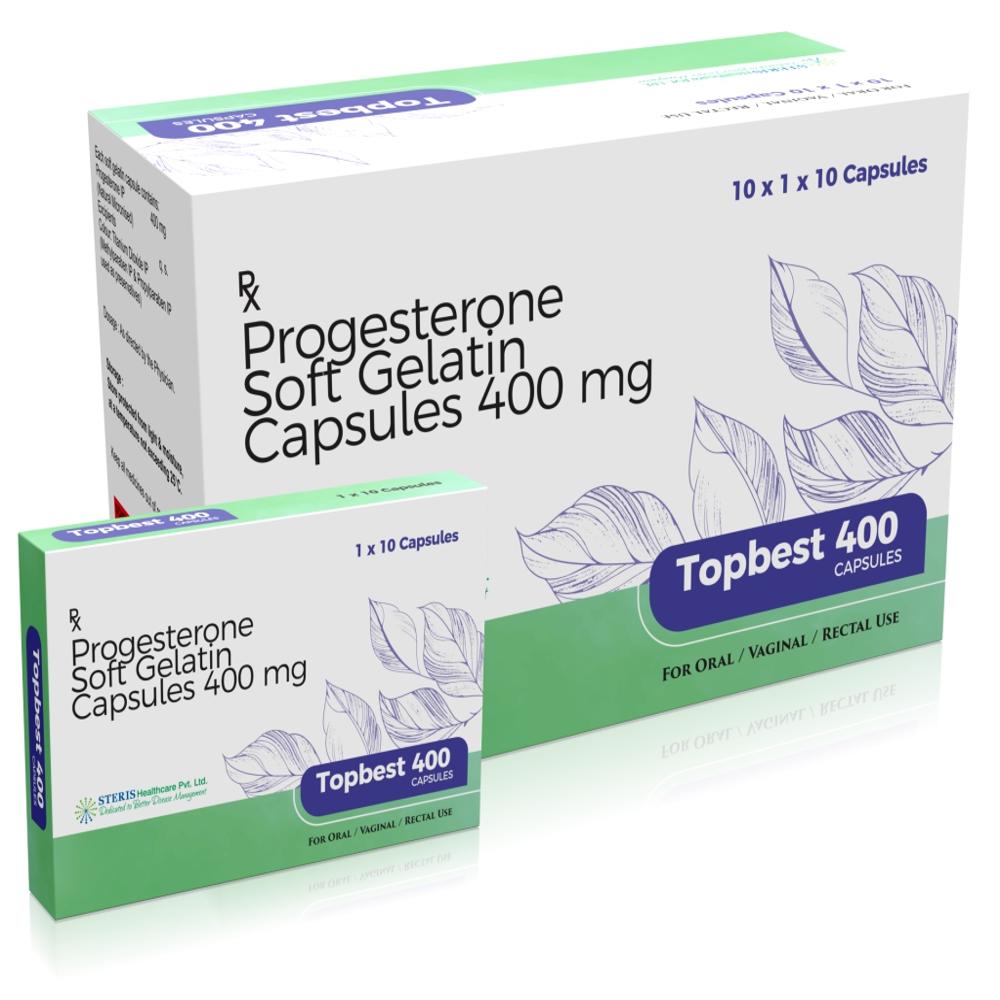 Natural Micronized Progesterone Soft Gelatin Capsules 400mg