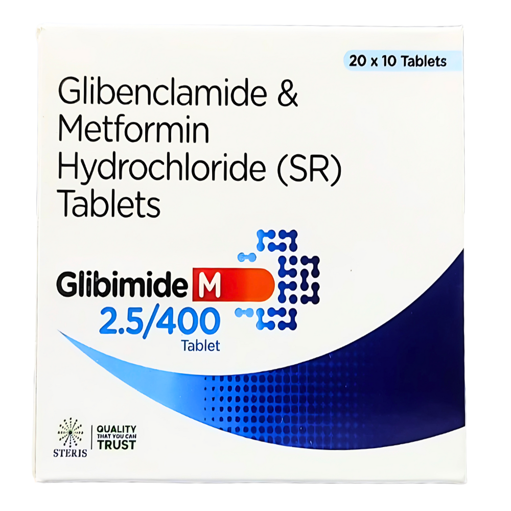 Glibenclamide Ip 2.5Mg, Metformin Hydrochloride Ip 400Mg - Drug Type: General Medicines