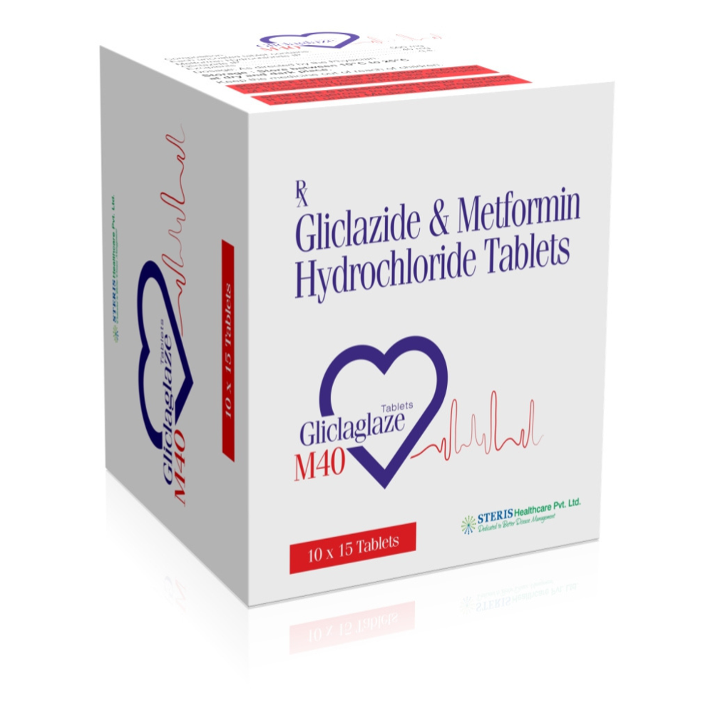 Gliclazide 40mg and Metformin 500mg