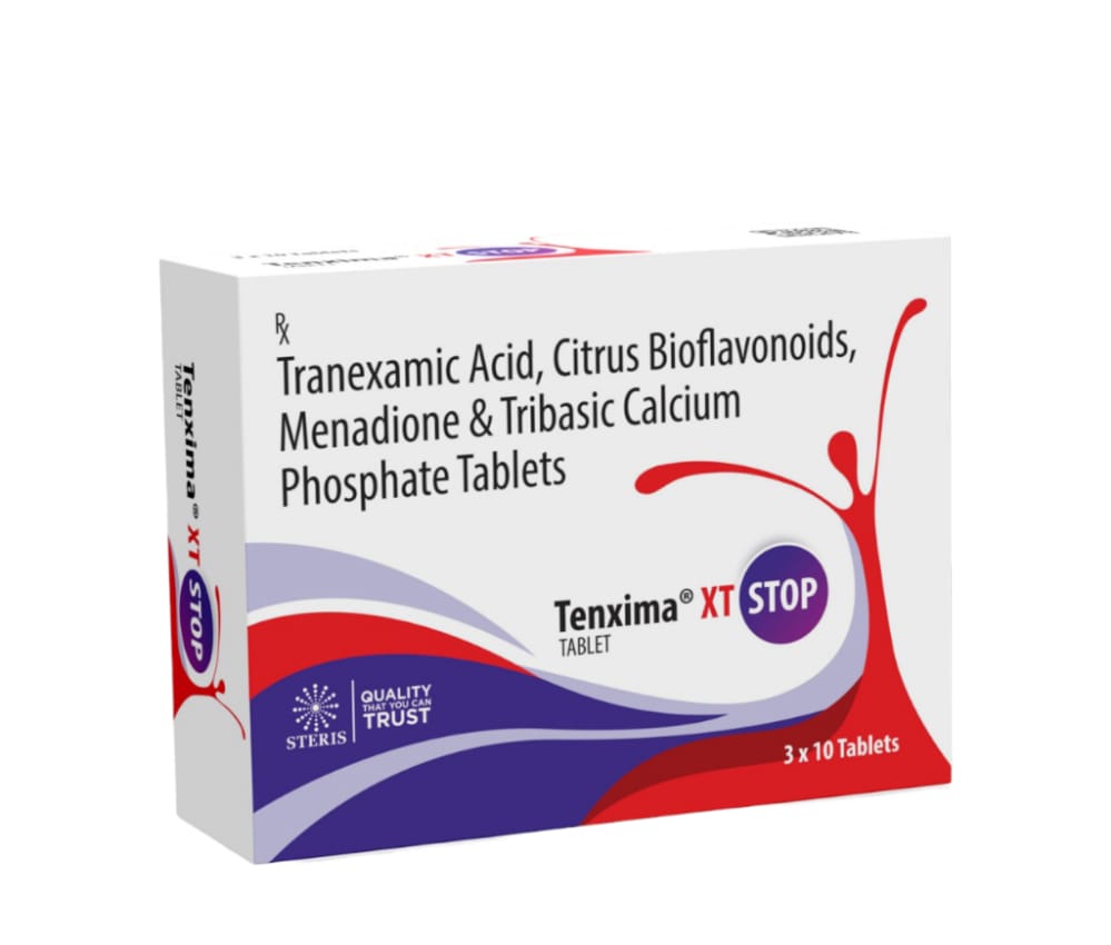Tranexamic Acid, Citrus Bioflavonoids, Menadione & Tribasic Calcium Phosphate