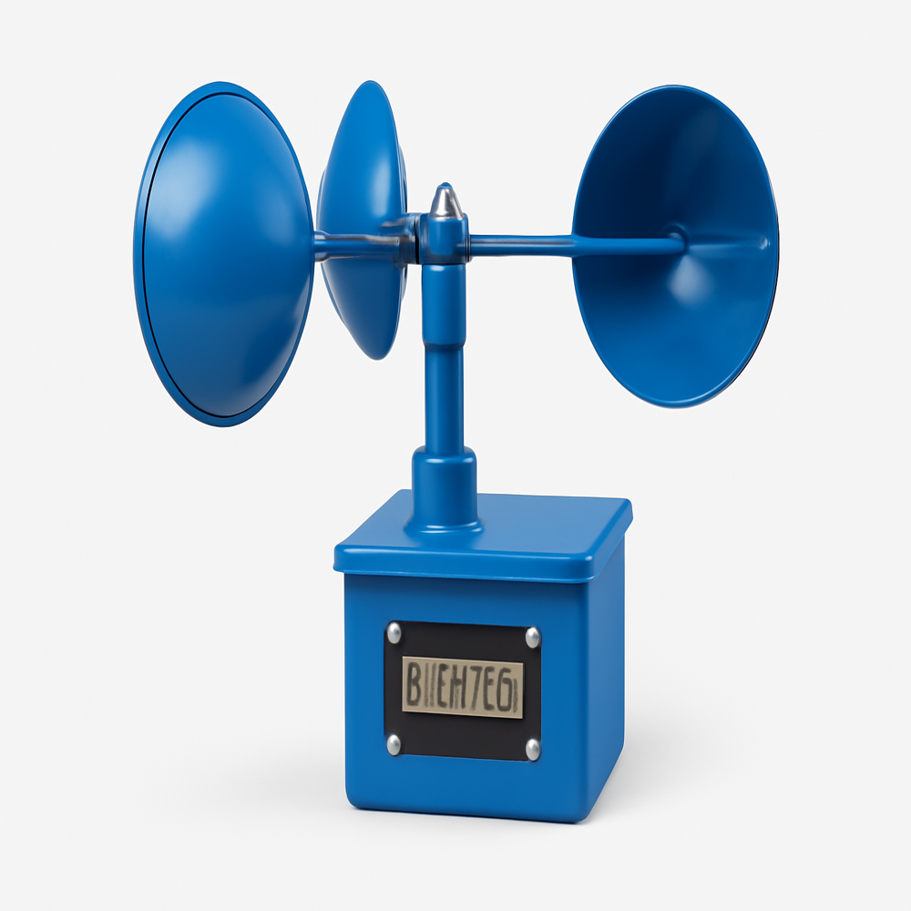 Cup Counter Anemometer - Accuracy: 1% To 5 %