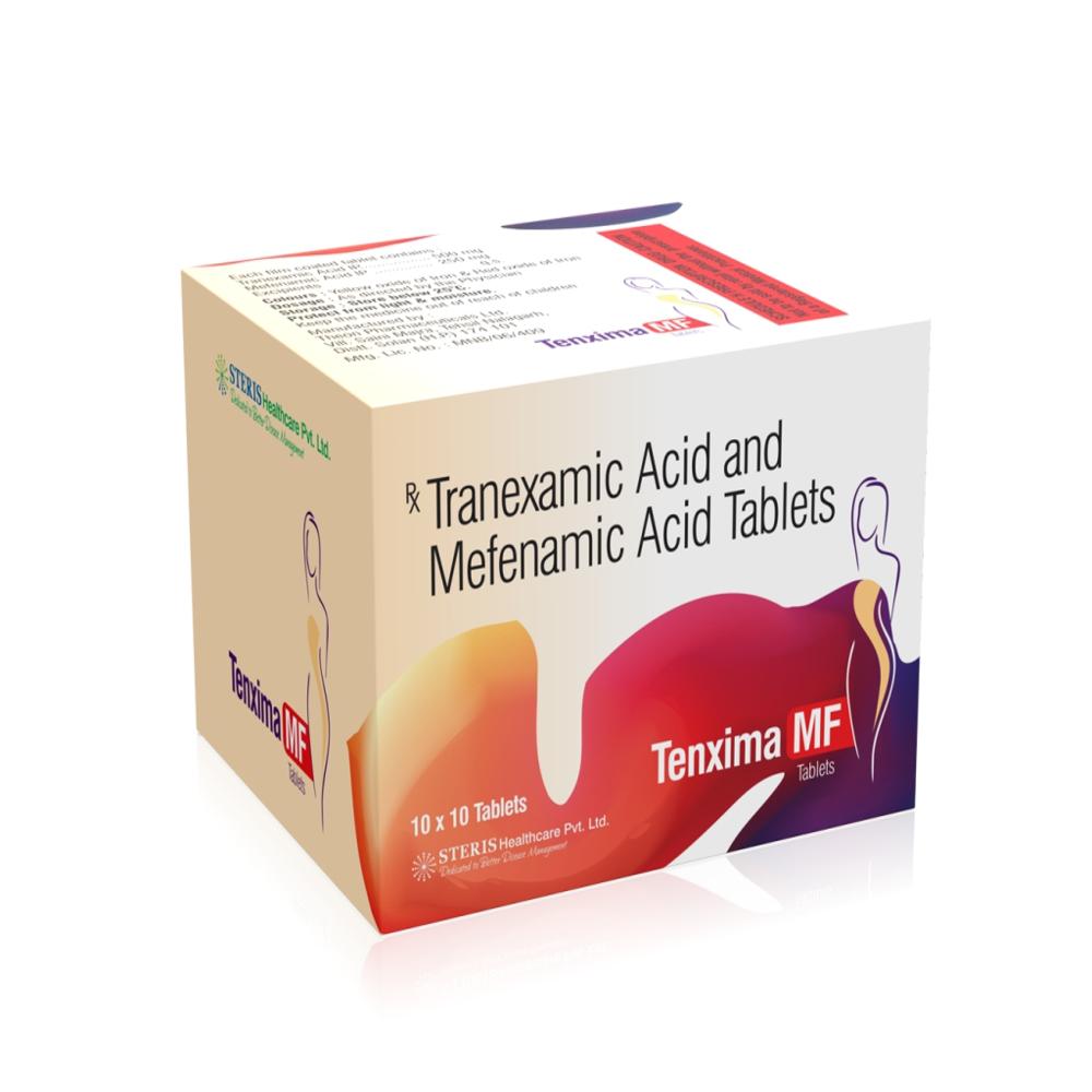 Tranexamic Acid (500mg), And Mefenamic Acid (250mg) Tablet - Drug Type: General Medicines