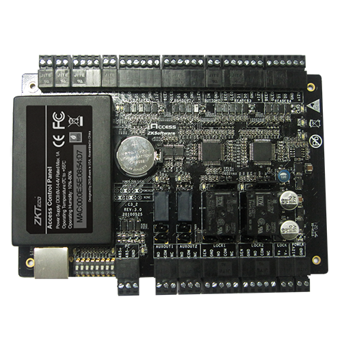 Zkteco C3-200 2-door Ip-based Control Panel - Color: Silver